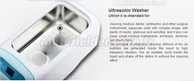 HISHINE® Ultron-II Nettoyeur Ultrasonique