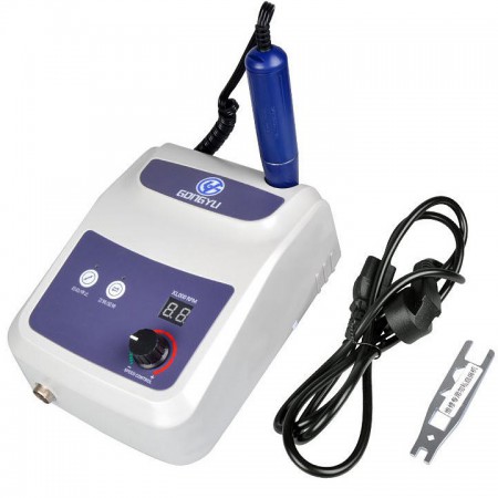 Micromoteur laboratoire dentaire sans balais AI-TE® AT-CM-41 avec pièce à main AT-A9, 50K tr/min