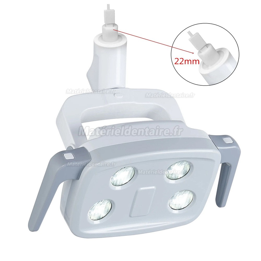 Lampe pour fauteuil dentaire KY-P152, lampe de fonctionnement à LED avec interrupteur à capteur (22MM 4 LED)