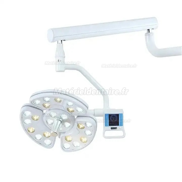 Lampe scialytique LED dentaire Saab KY-P138 avec bras pour fauteuil dentaire