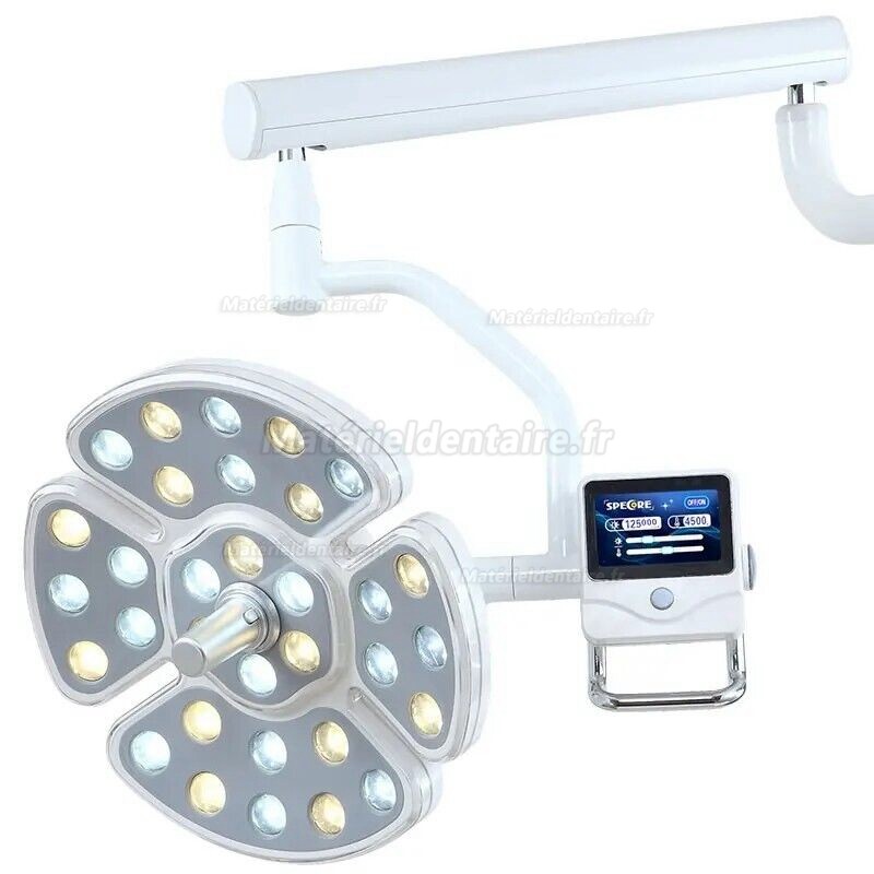 Lampe scialytique dentaire à LED 32 LED Saab KY-P139 avec bras monté au plafond