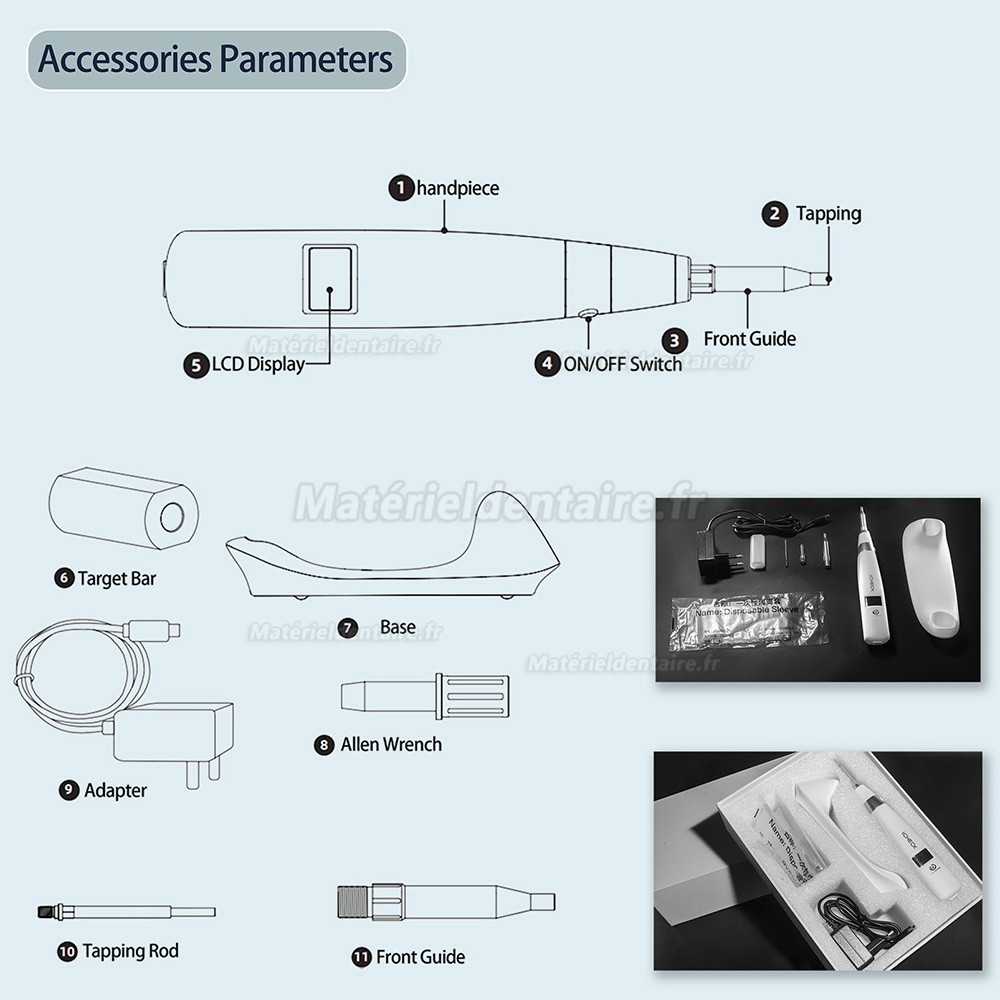 ISQ Implant Stability Measurement Module Moniteur de stabilité implantaire YAHOPE iCHECK